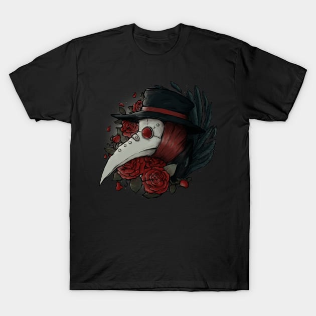 Plague Doctor T-Shirt by xMorfina